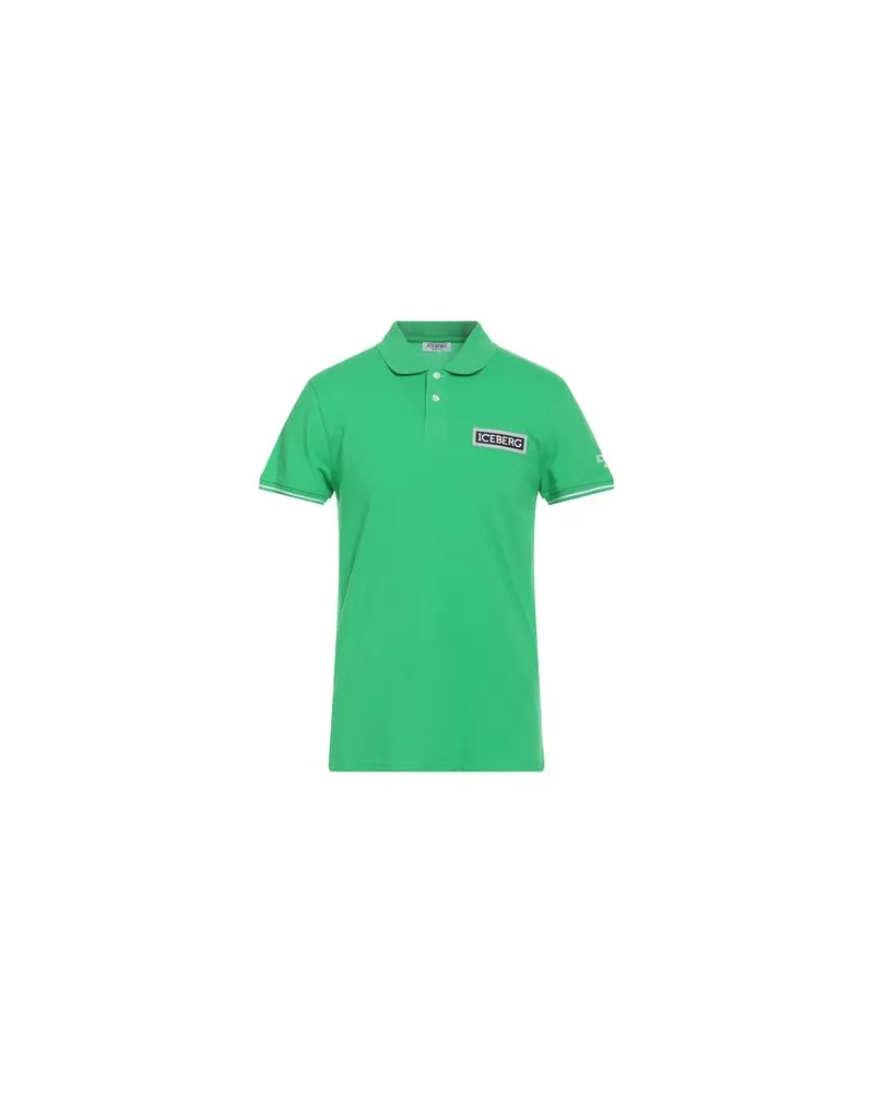 Iceberg BEACHWEAR - TOPS - Poloshirtsauf YOOX.COM Grün