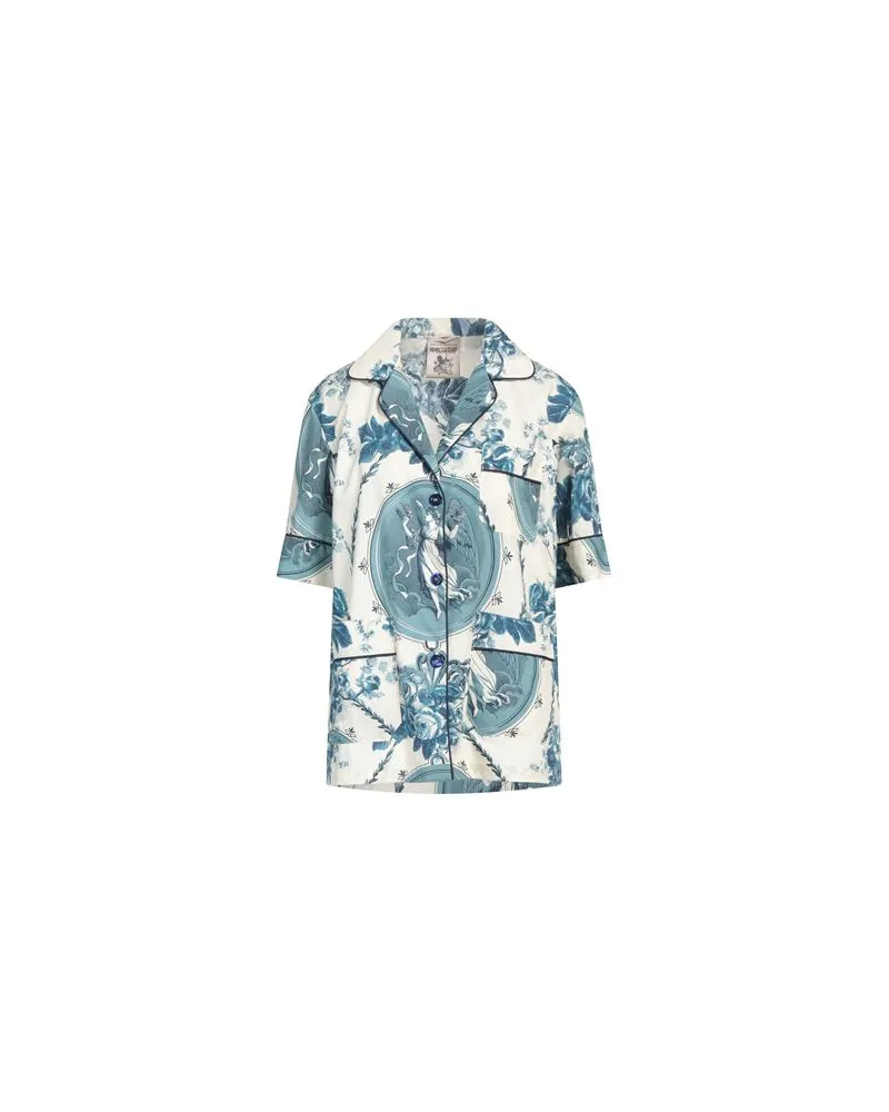 Semicouture TOPS - Hemdenauf YOOX.COM Taubenblau
