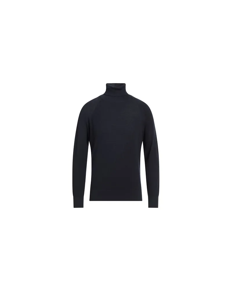 Paolo Pecora Milano STRICKWAREN - Rollkragenpulloverauf YOOX.COM Marineblau