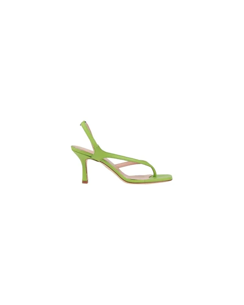 Luca Valentini SCHUHE - Zehentrennerauf YOOX.COM Limettengrün