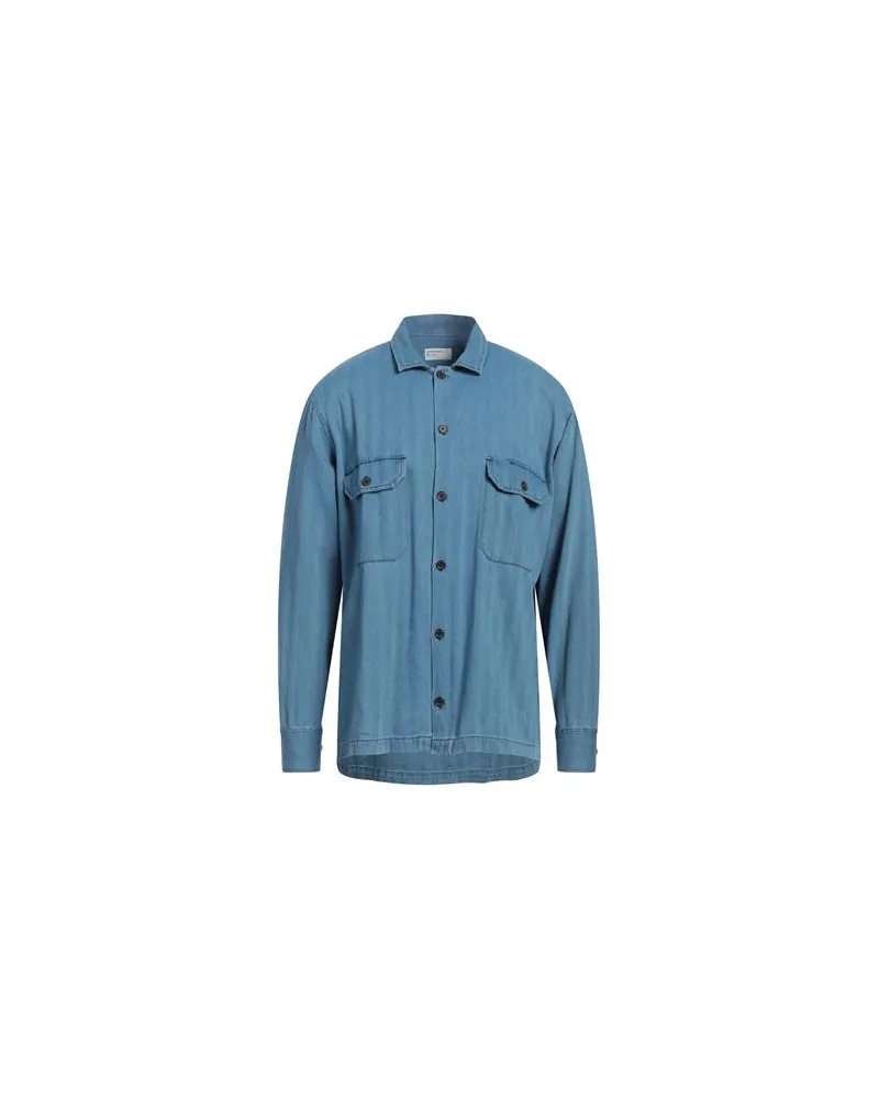 Universal Works TOPS - Hemdenauf YOOX.COM Hellblau