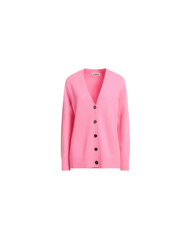 Jil Sander STRICKWAREN - Strickjackenauf YOOX.COM Rosa