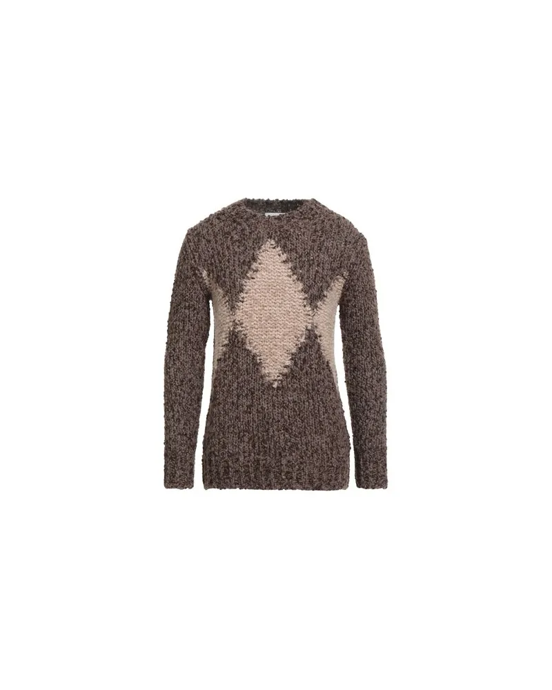 Ballantyne RAW DIAMOND BY  - STRICKWAREN - Pulloverauf YOOX.COM Schokobraun