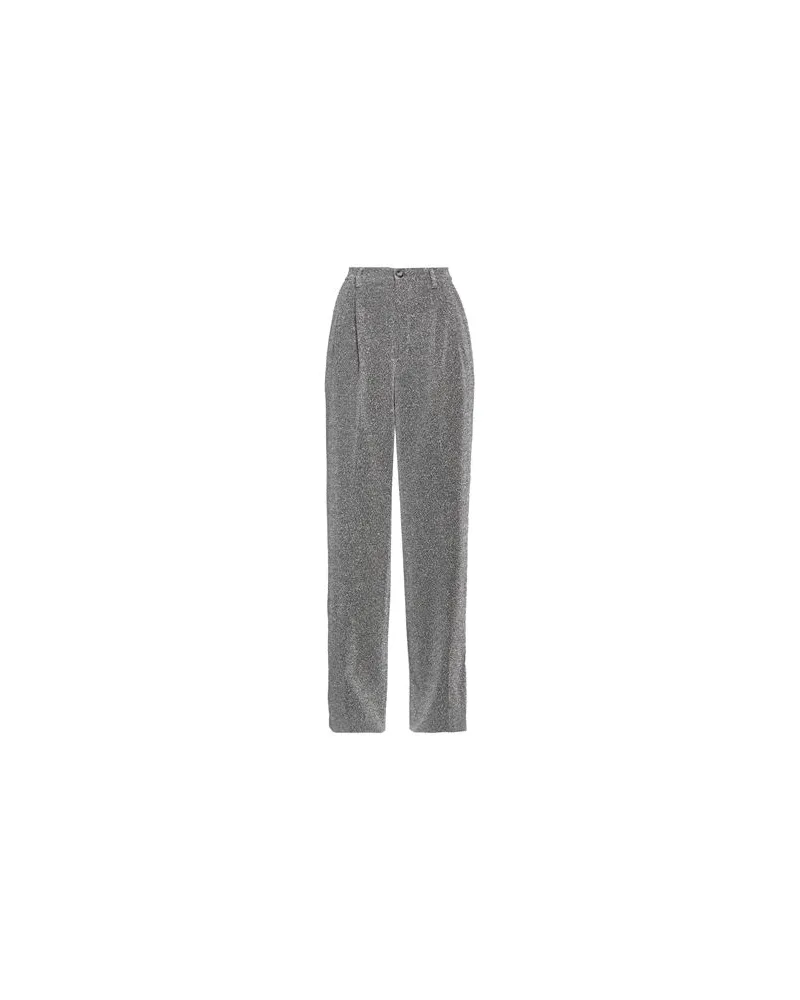 Forte Couture HOSEN & RÖCKE - Hosenauf YOOX.COM Silber