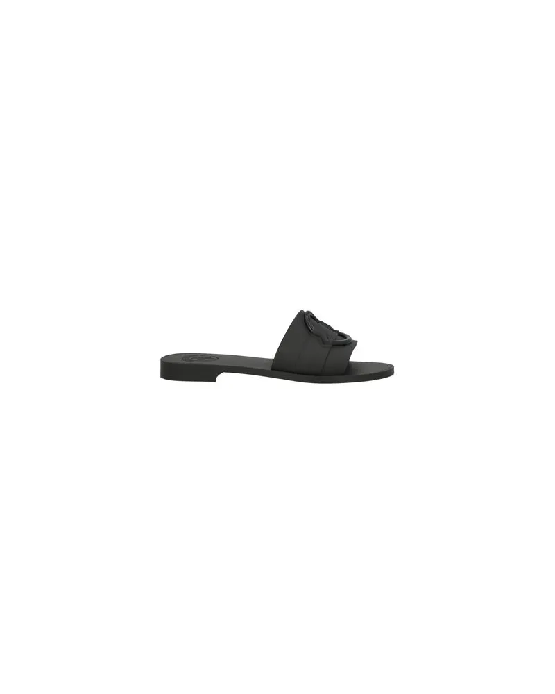 Moncler SCHUHE - Sandalenauf YOOX.COM Schwarz