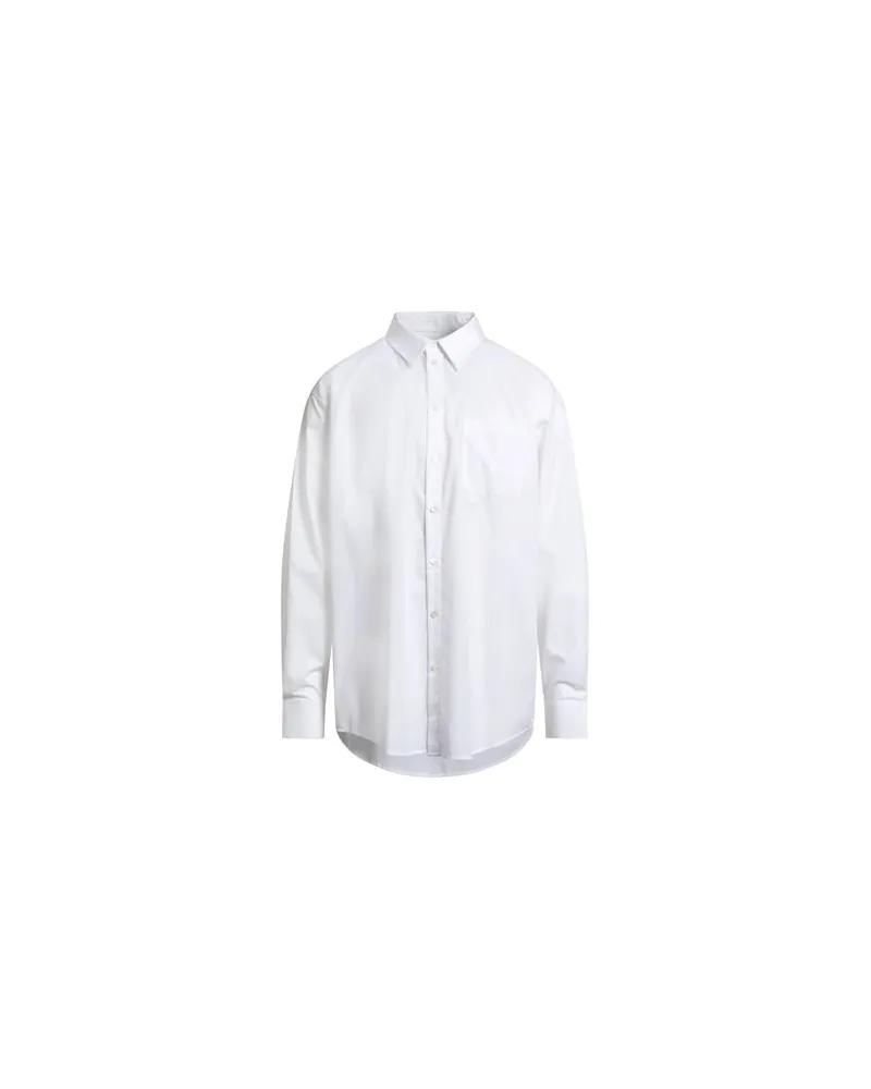 Helmut Lang TOPS - Hemdenauf YOOX.COM Weiß