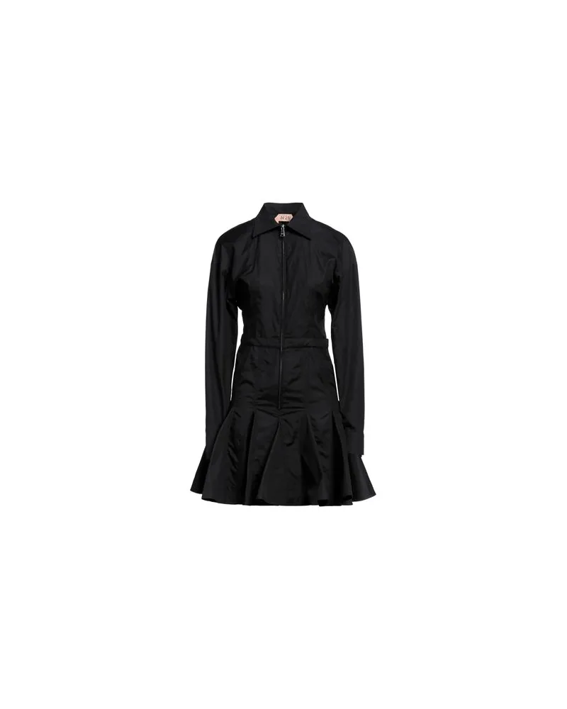 N° 21 KLEIDER - Mini-Kleiderauf YOOX.COM Schwarz