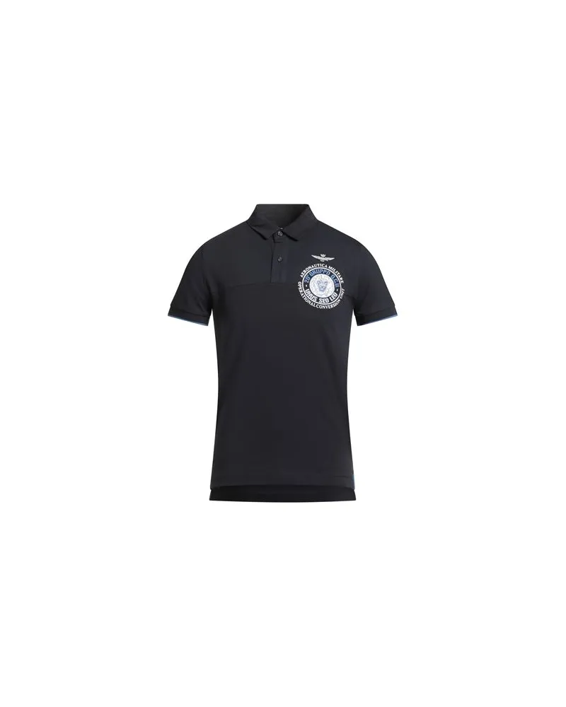 Aeronautica Militare TOPS - Poloshirtsauf YOOX.COM Nachtblau