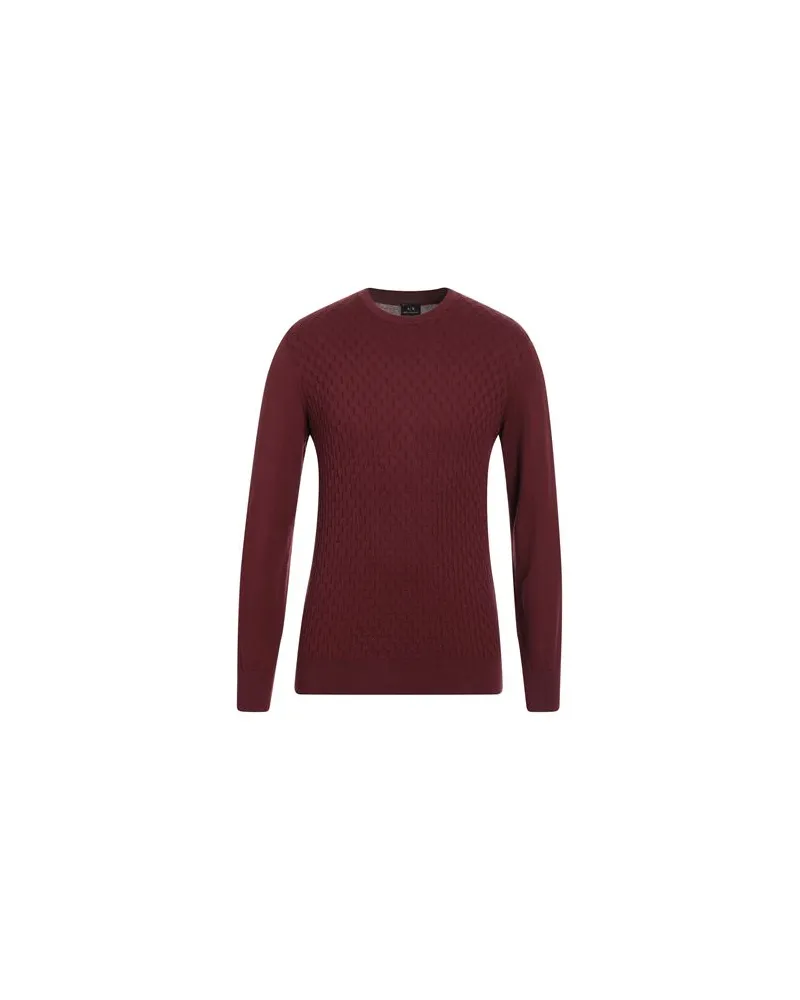 Armani Exchange STRICKWAREN - Pulloverauf YOOX.COM Bordeaux