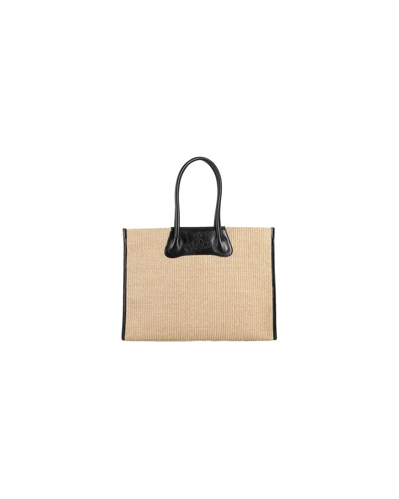 Vivienne Westwood TROY TOTE - TASCHEN - Handtaschenauf YOOX.COM Sand