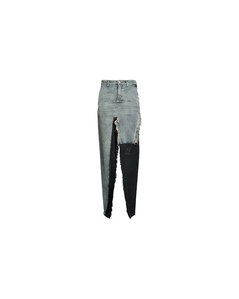 Rick Owens HOSEN & RÖCKE - Jeansröckeauf YOOX.COM Blau