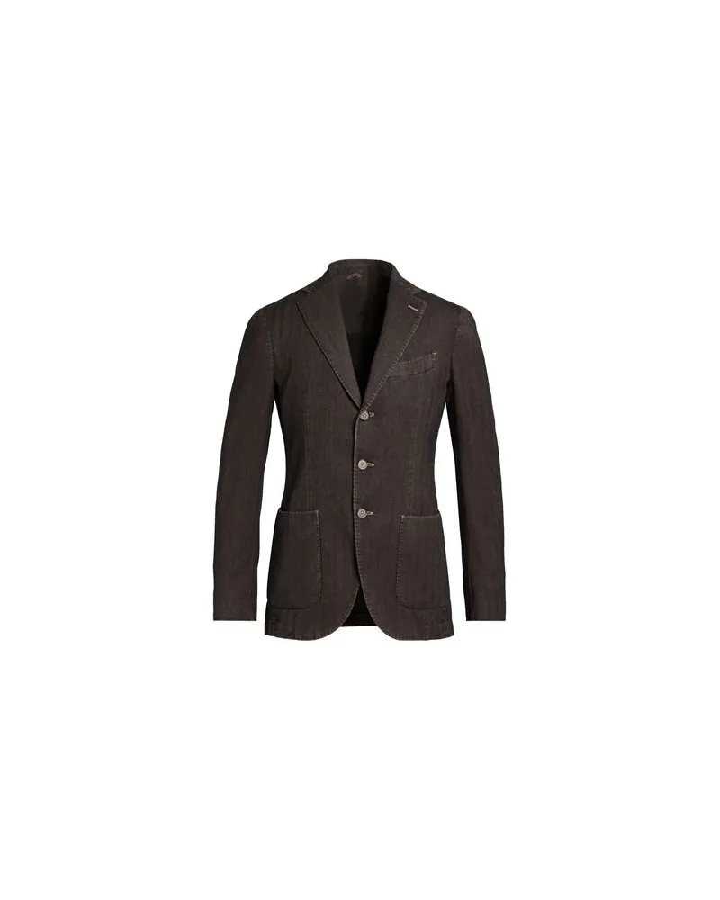 Biagio Santaniello ANZÜGE und CO-ORDS - Blazersauf YOOX.COM Braungrau