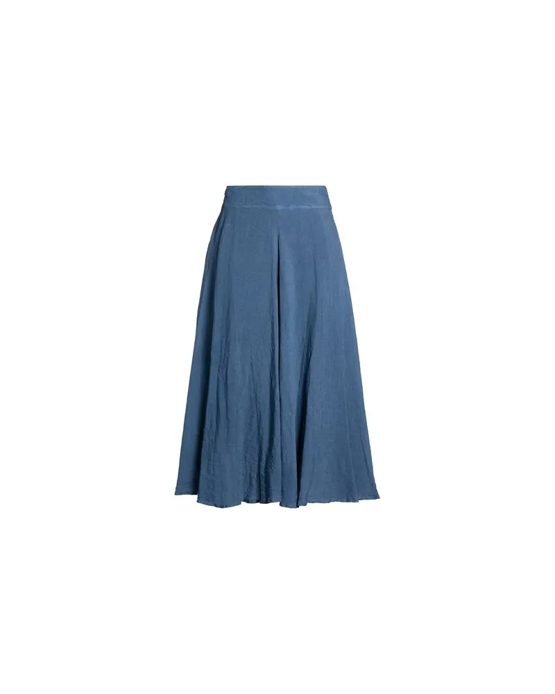120% Lino HOSEN & RÖCKE - Maxi-Röckeauf YOOX.COM Taubenblau
