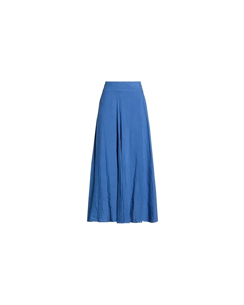 120% Lino HOSEN & RÖCKE - Maxi-Röckeauf YOOX.COM Azurblau