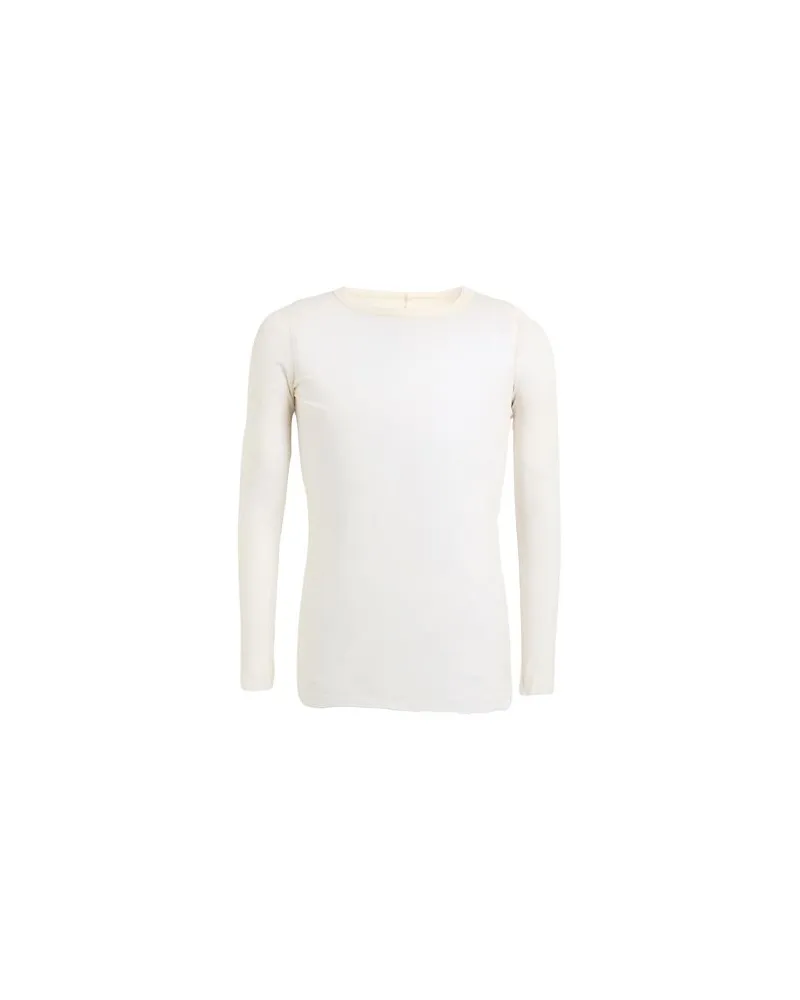 Rick Owens TOPS - T-shirtsauf YOOX.COM Cremeweiß