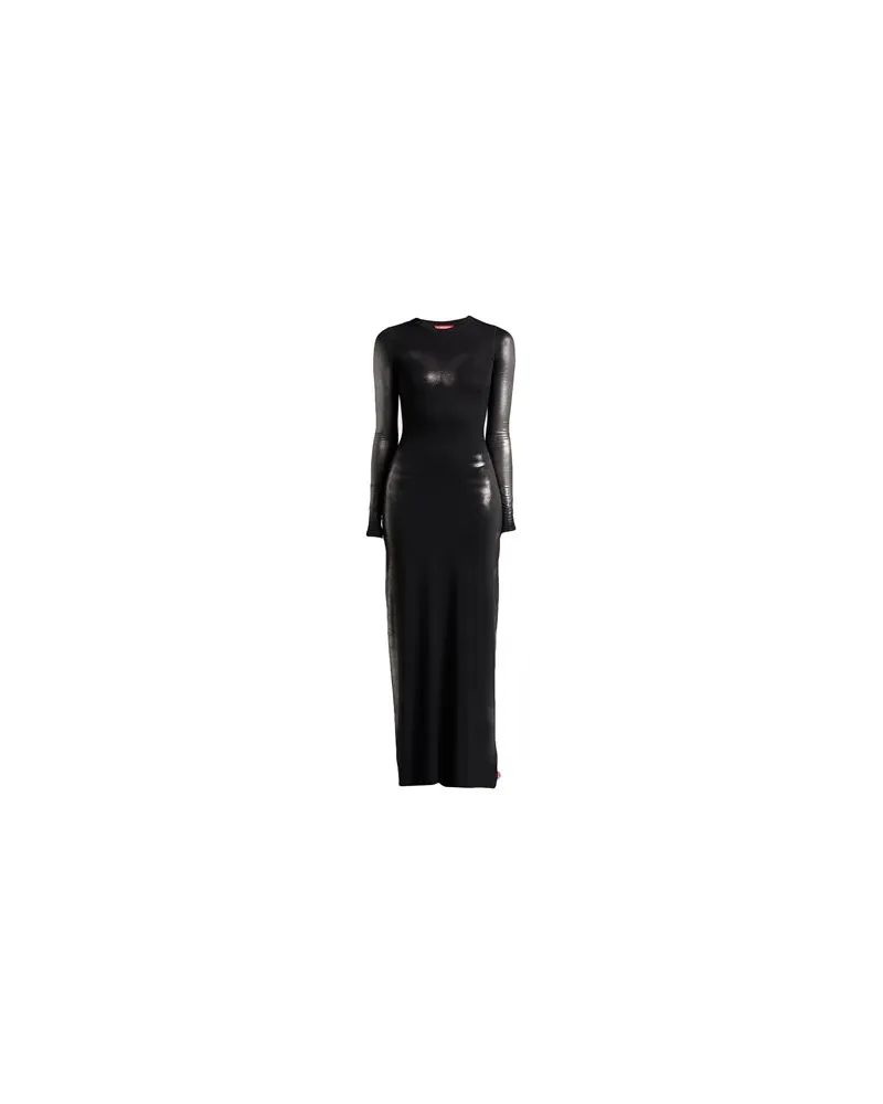Diesel KLEIDER - Maxi-Kleiderauf YOOX.COM Schwarz