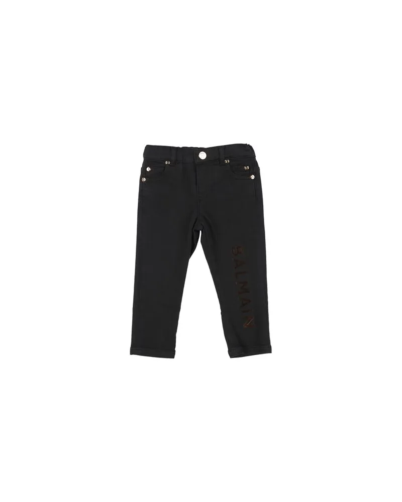 Balmain HOSEN & RÖCKE - Jeanshosenauf YOOX.COM Schwarz