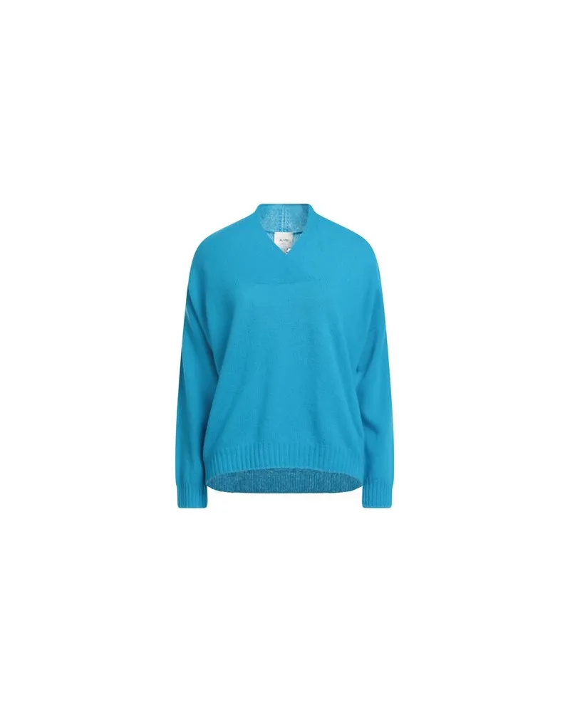 ALYSI STRICKWAREN - Pulloverauf YOOX.COM Azurblau