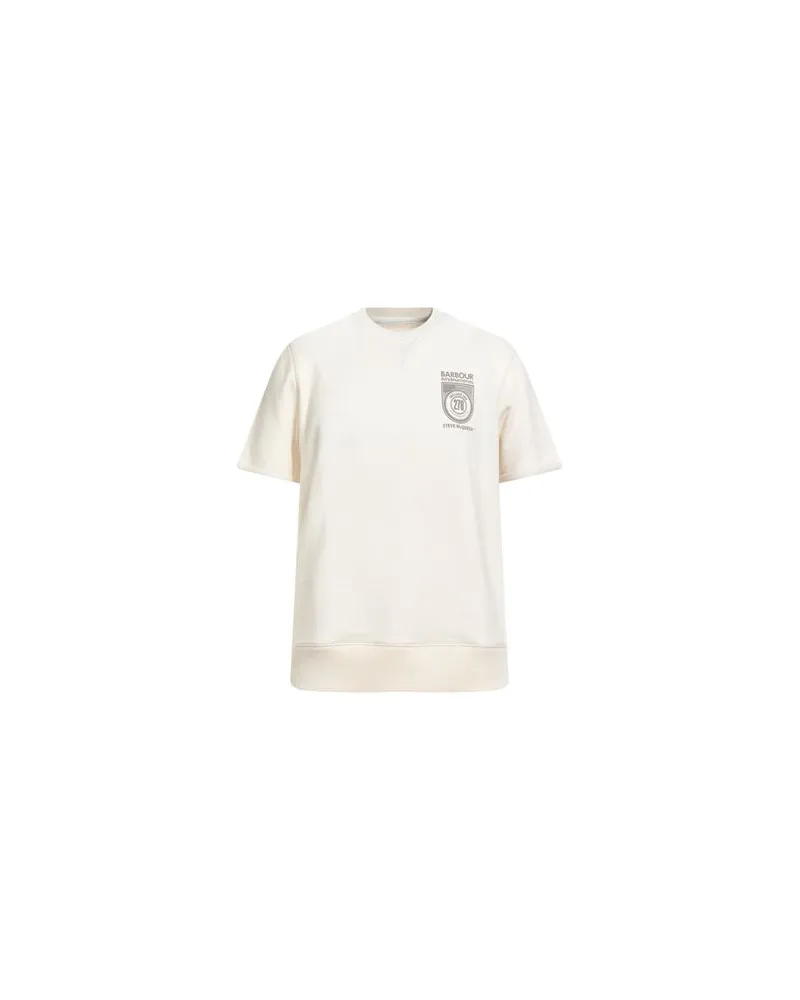 Barbour INTERNATIONAL - TOPS - Sweatshirtsauf YOOX.COM Cremeweiß