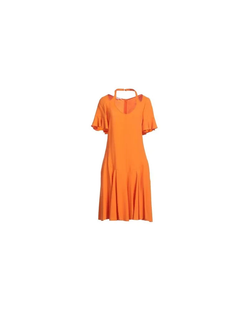Stella McCartney KLEIDER - Midi-Kleiderauf YOOX.COM Orange