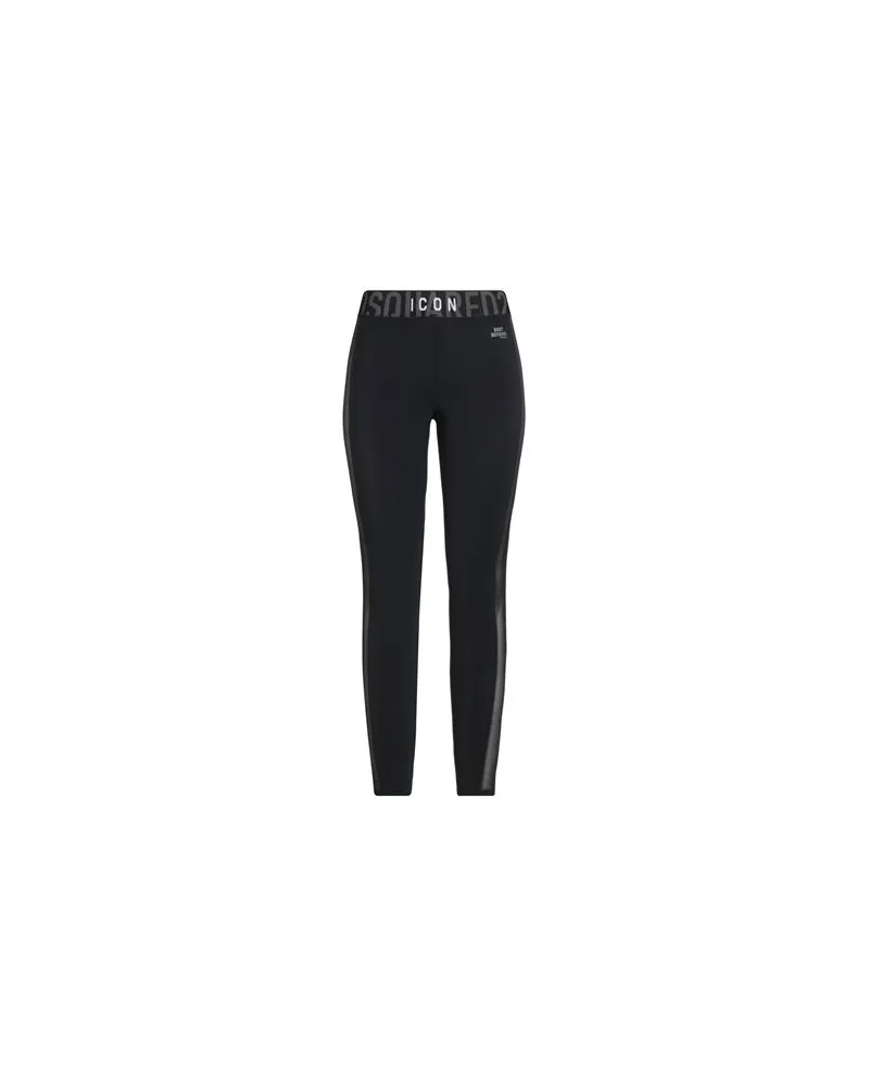 Dsquared2 ICON UNDERWEAR - HOSEN & RÖCKE - Leggingsauf YOOX.COM Schwarz