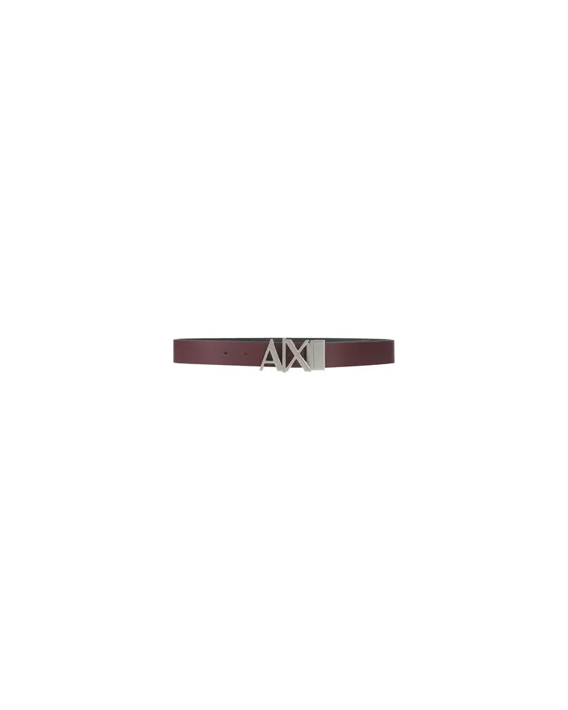 Armani Exchange Kleinlederwaren - Gürtelauf YOOX.COM Bordeaux