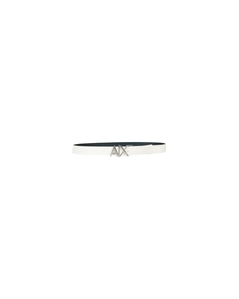 Armani Exchange Kleinlederwaren - Gürtelauf YOOX.COM Weiß