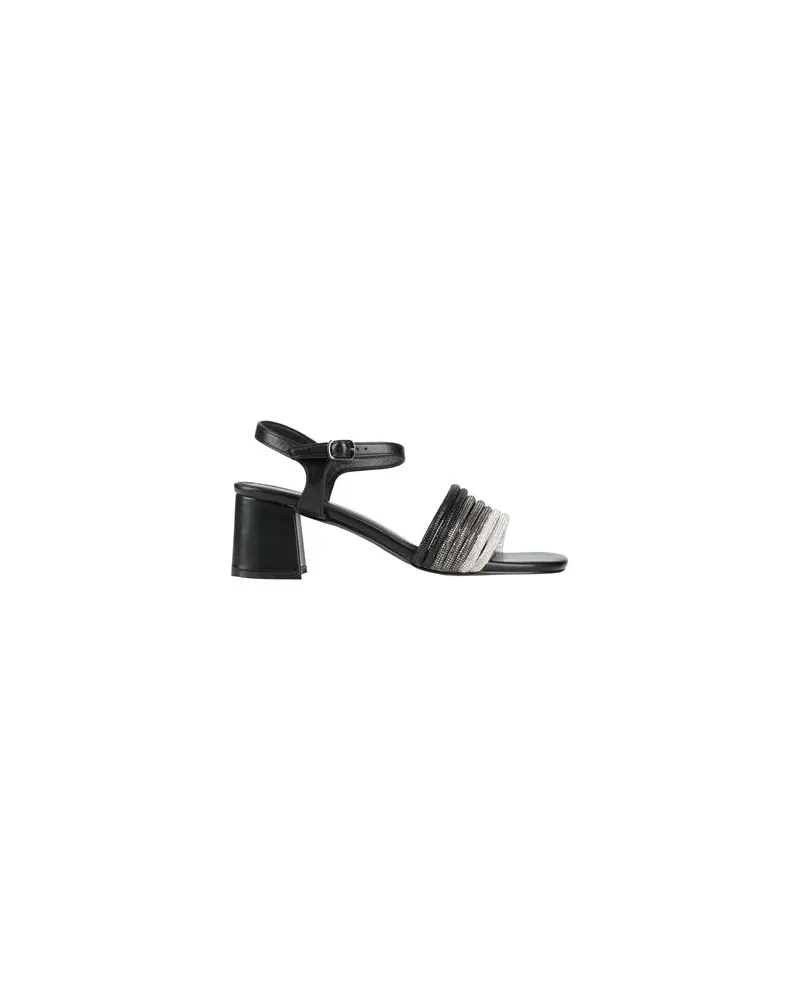 Divine Follie SCHUHE - Sandalenauf YOOX.COM Schwarz