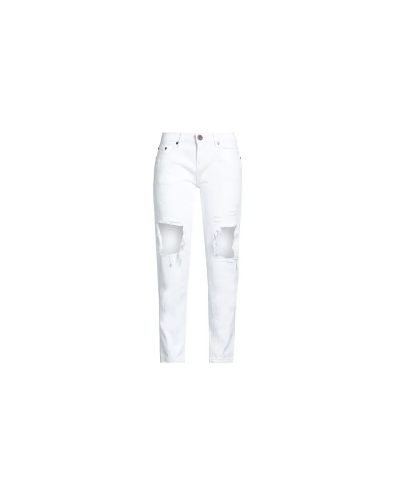 One Teaspoon HOSEN & RÖCKE - Jeanshosenauf YOOX.COM Weiß