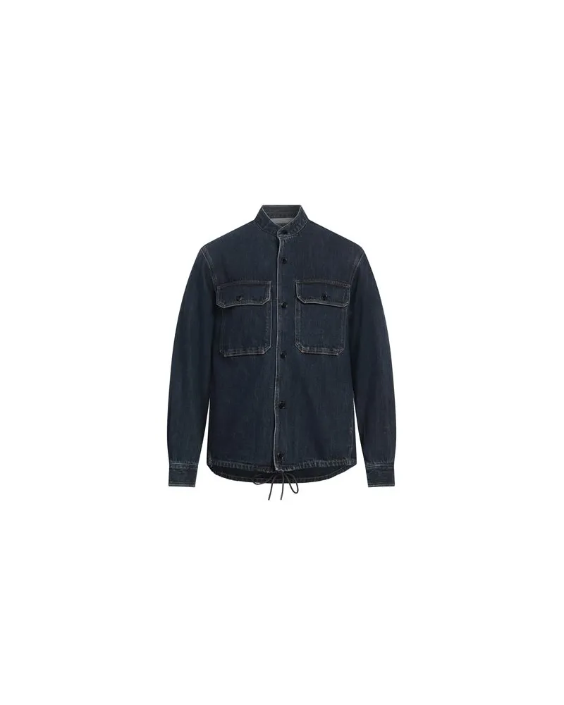 Emporio Armani TOPS - Jeanshemdenauf YOOX.COM Blau