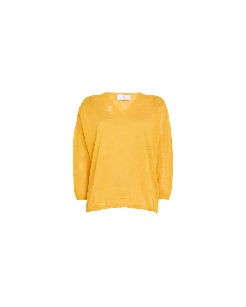 Compagnia Italiana STRICKWAREN - Pulloverauf YOOX.COM Senf