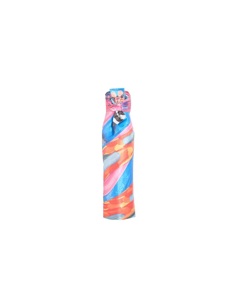 Moschino KLEIDER - Maxi-Kleiderauf YOOX.COM Azurblau