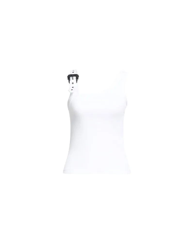 Versace Jeans TOPS - Topsauf YOOX.COM Weiß