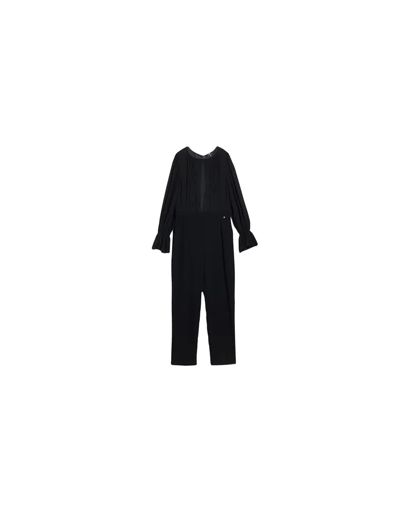 Elisabetta Franchi OVERALLS - Jumpsuitsauf YOOX.COM Schwarz