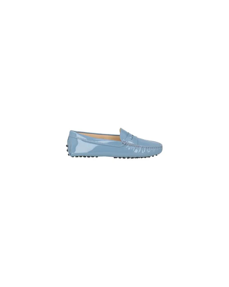 TOD'S SCHUHE - Mokassinsauf YOOX.COM Blaugrau