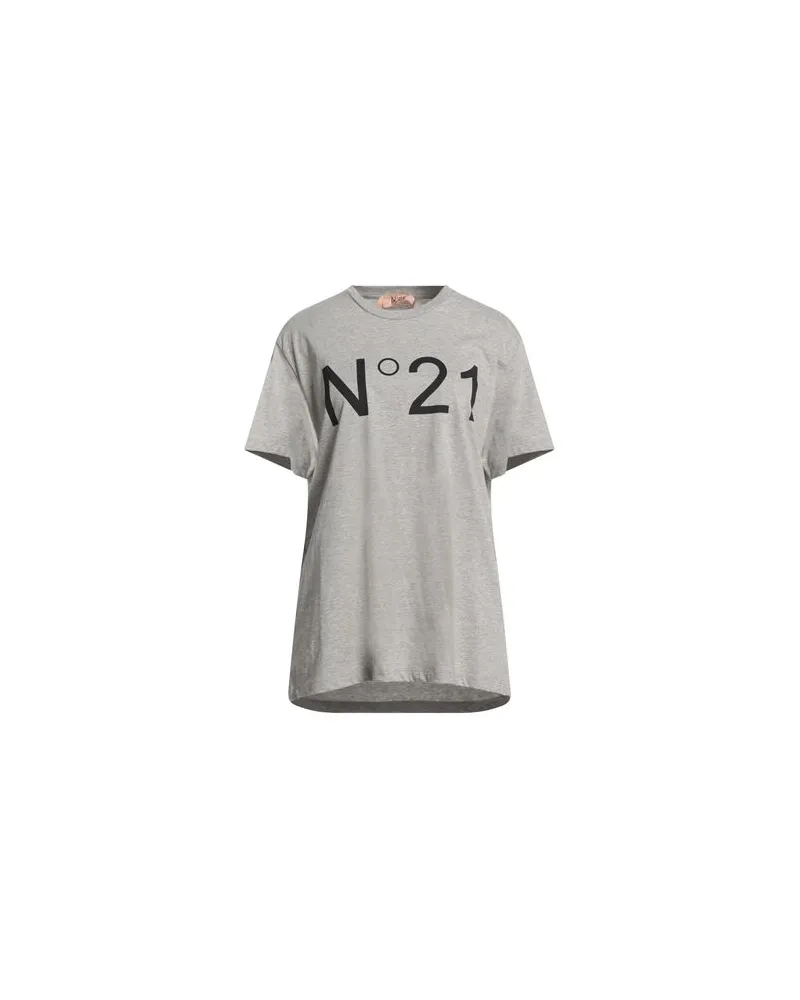 N° 21 TOPS - T-shirtsauf YOOX.COM Hellgrau