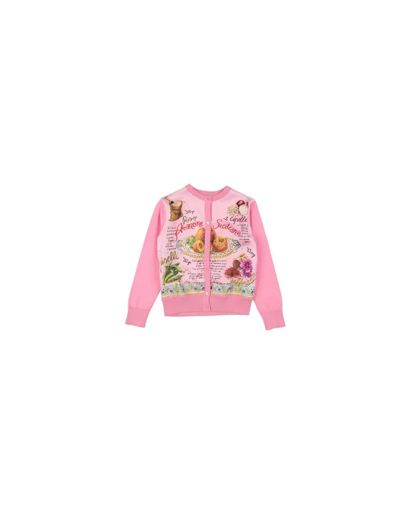 Dolce & Gabbana STRICKWAREN - Strickjackenauf YOOX.COM Rosa