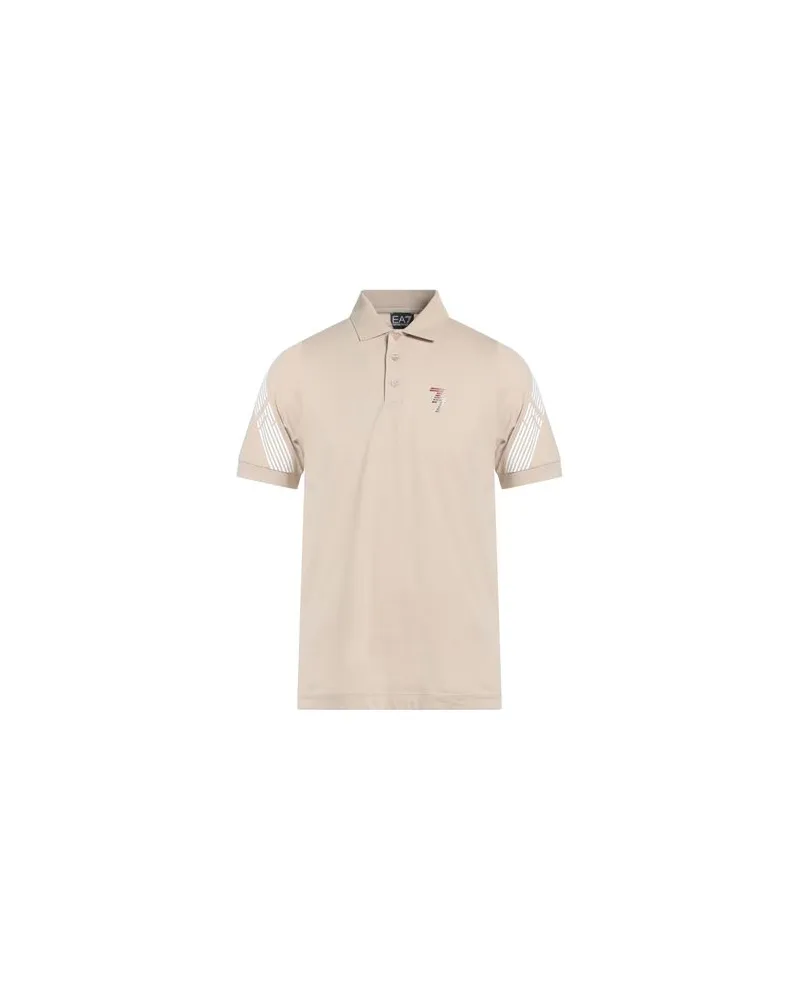 EA7 TOPS - Poloshirtsauf YOOX.COM Beige