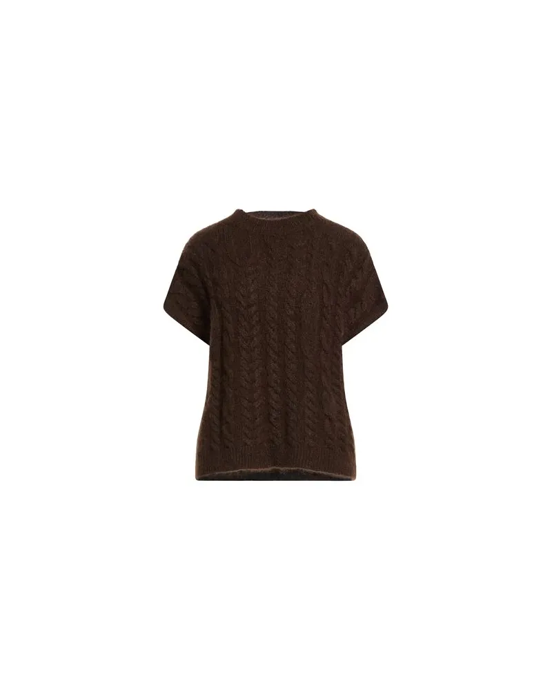 ALYSI STRICKWAREN - Pulloverauf YOOX.COM Schokobraun