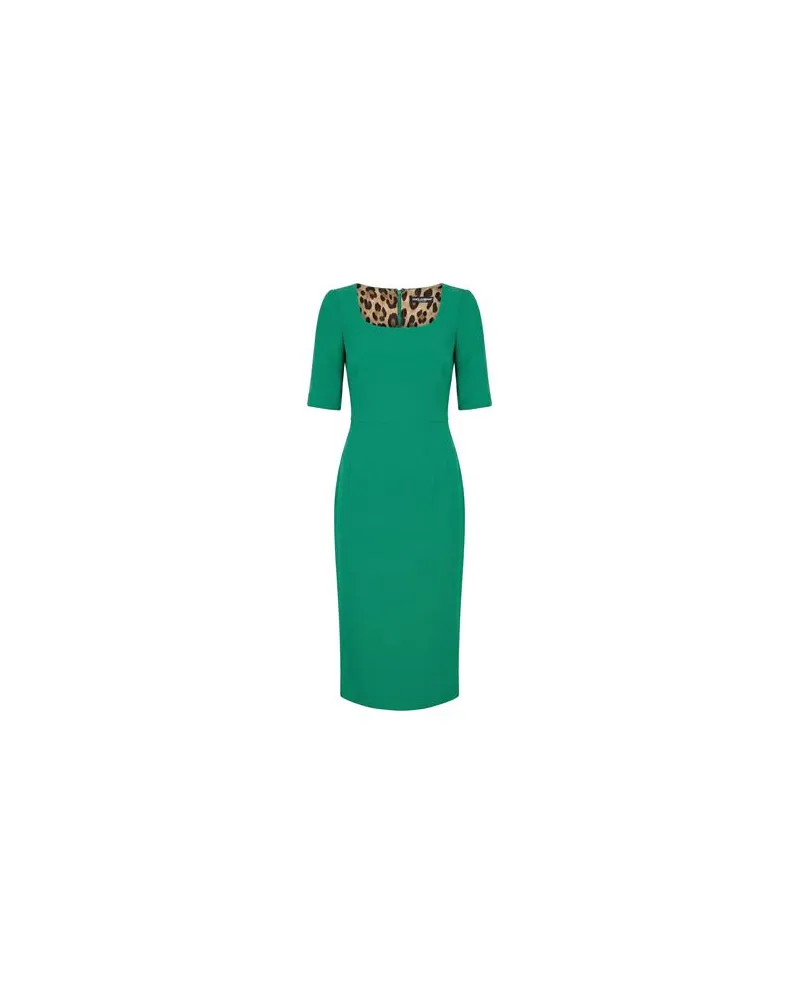 Dolce & Gabbana KLEIDER - Midi-Kleiderauf YOOX.COM Grün