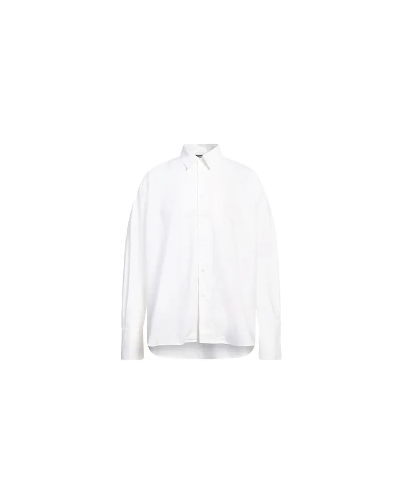 GCDS TOPS - Hemdenauf YOOX.COM Weiß