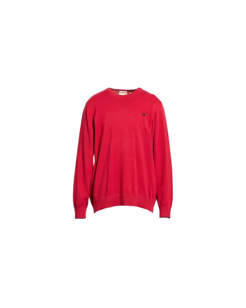 Timberland STRICKWAREN - Pulloverauf YOOX.COM Rot