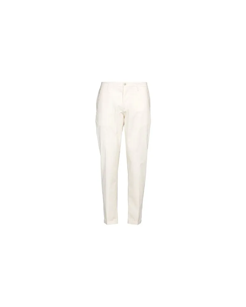 Re-HasH HOSEN & RÖCKE - Hosenauf YOOX.COM Cremeweiß