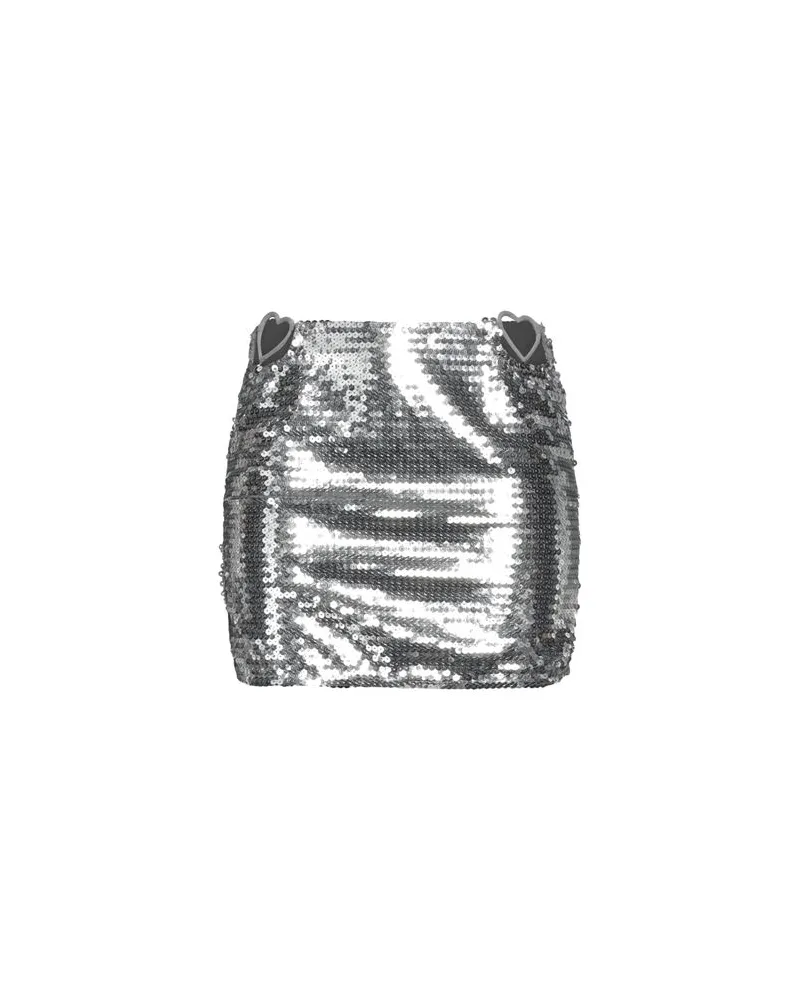 Nensi Dojaka HOSEN & RÖCKE - Miniröckeauf YOOX.COM Silber