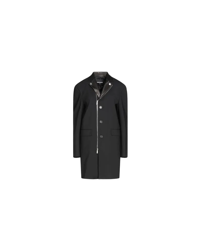 Dsquared2 JACKEN & MÄNTEL - Jacken, Mäntel & Trenchcoatsauf YOOX.COM Schwarz