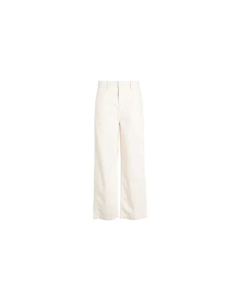 Levi's WB-FASHION PIECES  - HOSEN & RÖCKE - Jeanshosenauf YOOX.COM Elfenbein