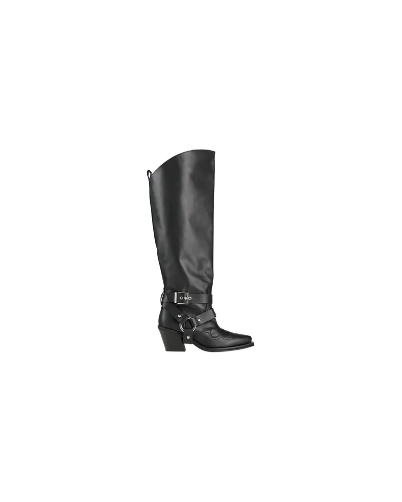 Ganni SCHUHE - Stiefelauf YOOX.COM Schwarz