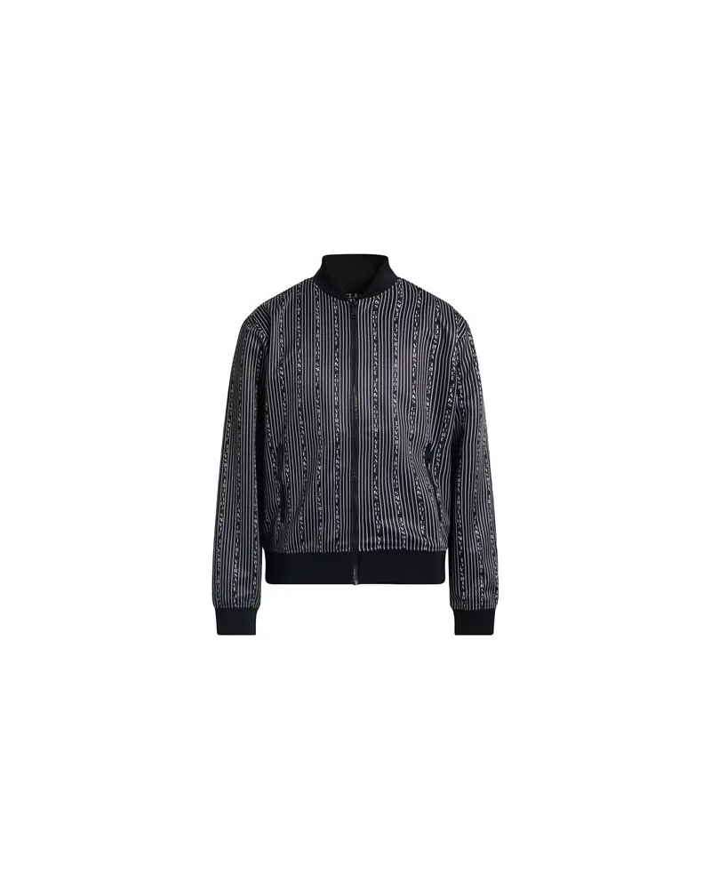 Versace Jeans TOPS - Sweatshirtsauf YOOX.COM Schwarz