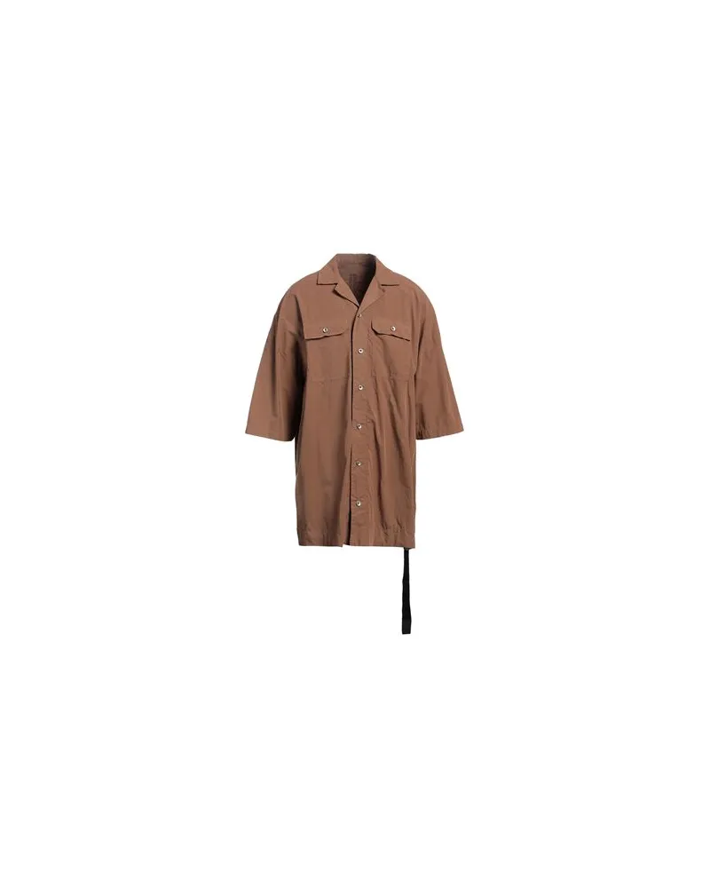 DRKSHDW by Rick Owens TOPS - Hemdenauf YOOX.COM Braun