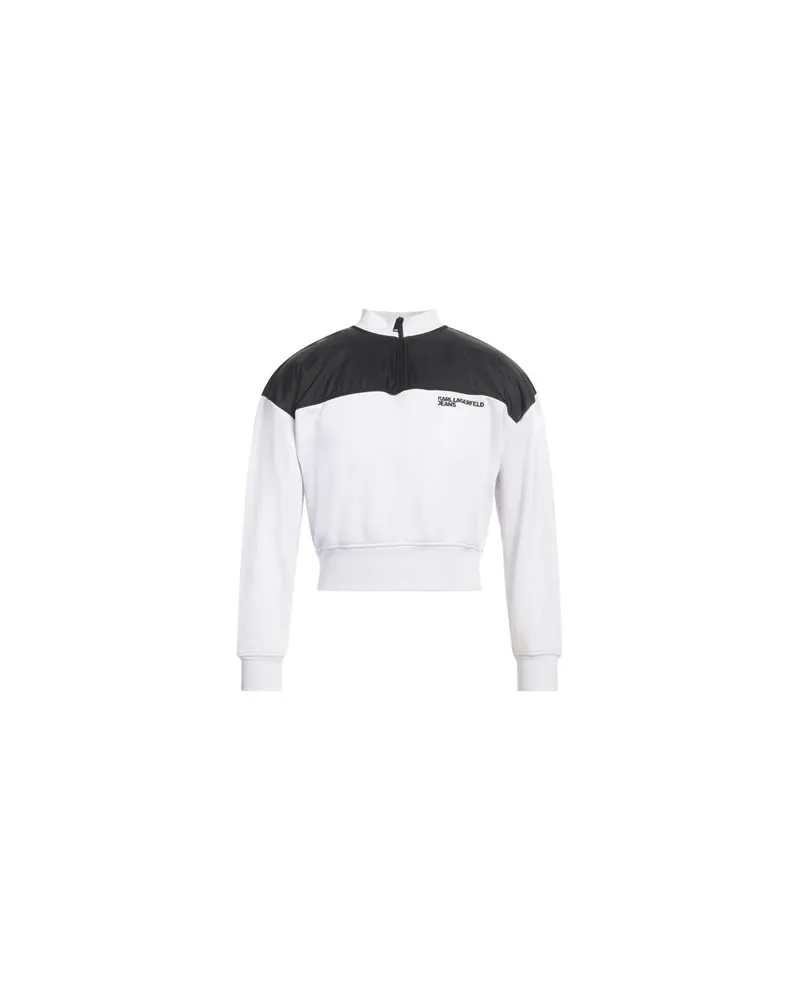 Karl Lagerfeld TOPS - Sweatshirtsauf YOOX.COM Weiß